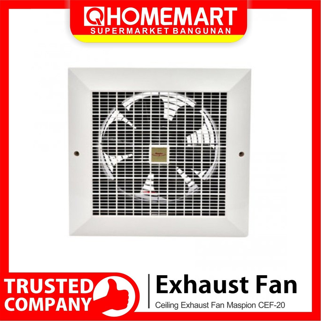  Exhaust  Fan  Ceiling Maspion  CEF 20 Shopee Indonesia