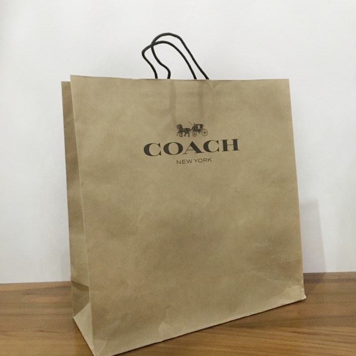 

✨ BISA COD ✨ Paper bag coach size 46x47cm