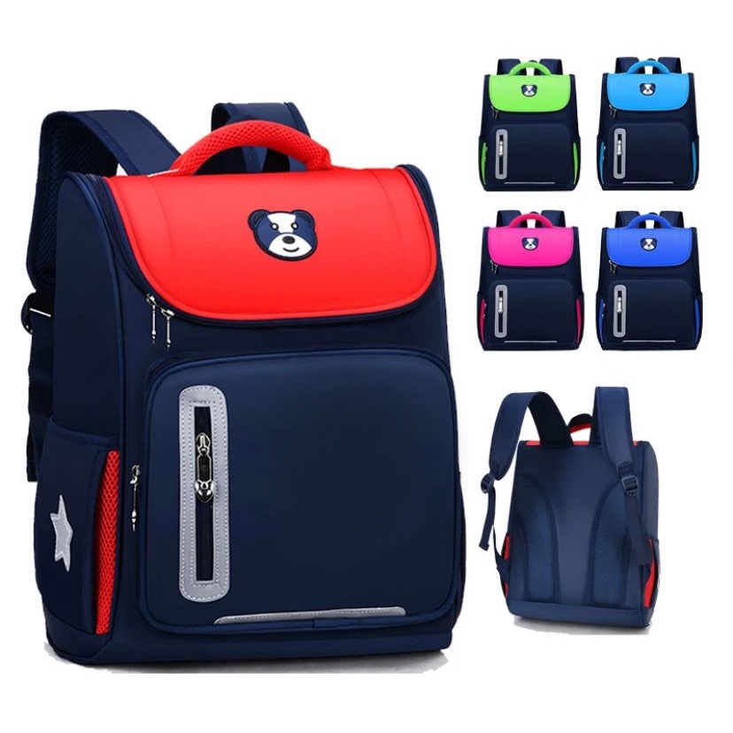 Tas Sekolah TK-SD-SMP Ransel Import Anak Laki dan Perempuan Backpack School Import Unisex SM Baby Original