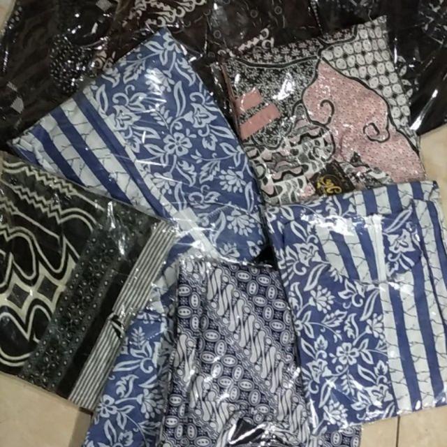 Tey-17 Batik Wanita Asj Sa Hrb026 Kenongo Kemeja Tosca Pendek