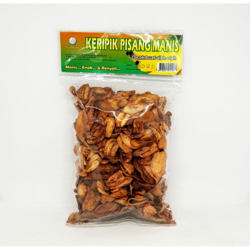 

mutiara kripik pisang manis