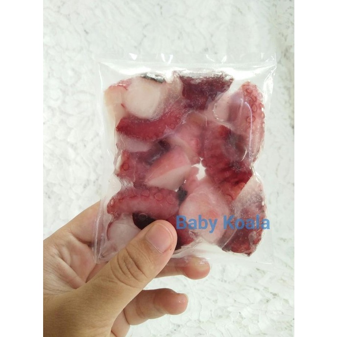 

Tako | Octopus | Gurita Bahan Takoyaki SHARE SIZE 100 gram