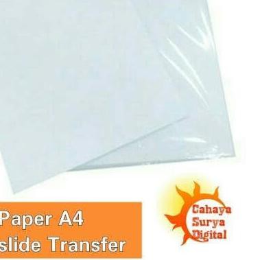 

➼ Paket Sample Test Water Decal Paper A4 Transparant ♜