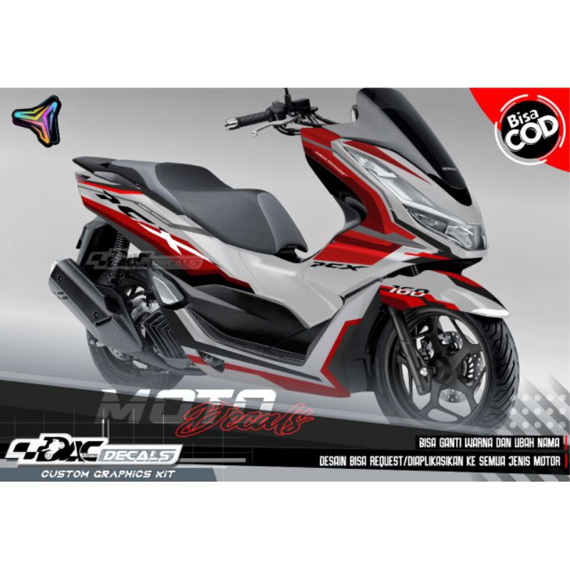 DECAL NEW PCX 160CC FULL BODY GRAFIS VARIAN VARIASI WARNA 852