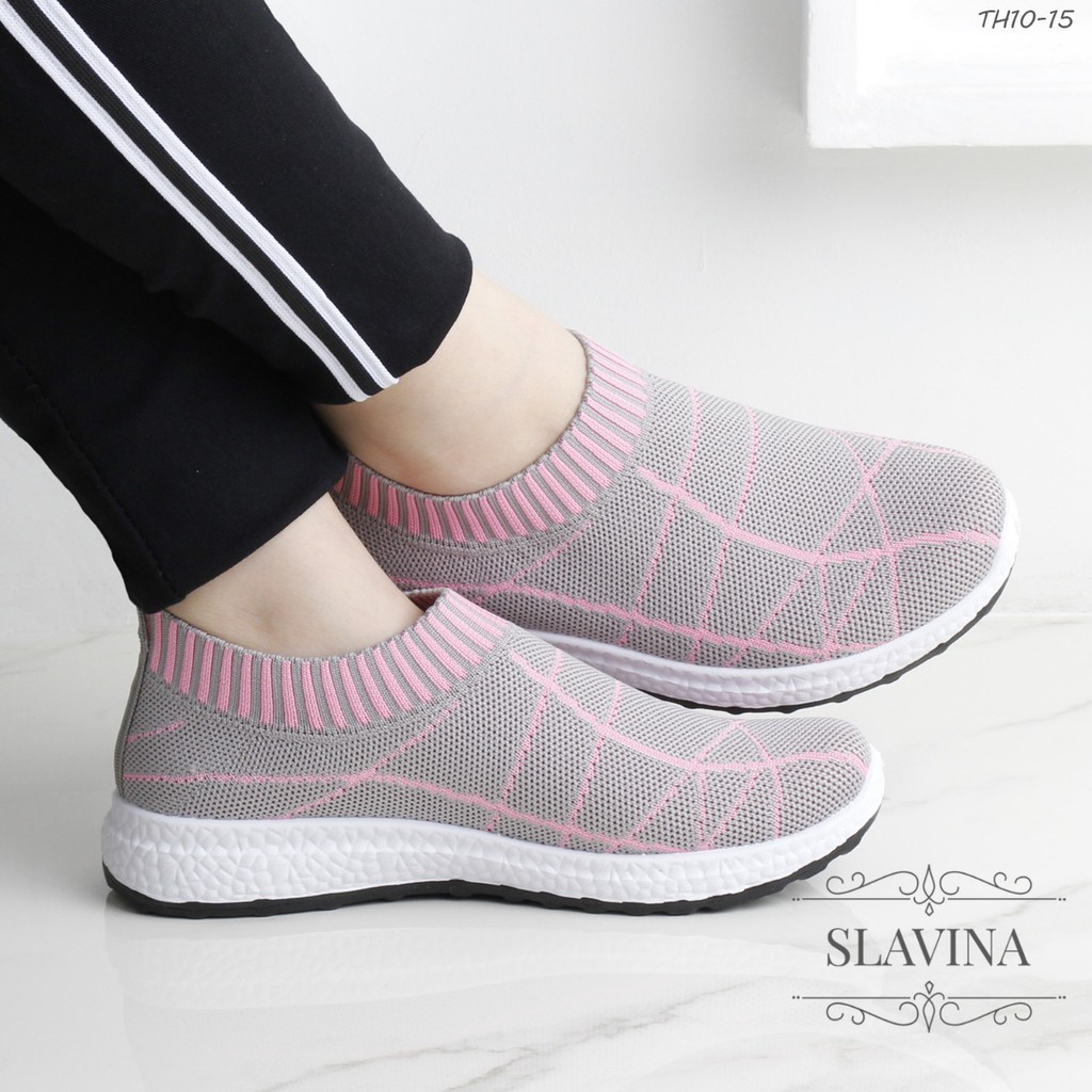SLAVINA #TH10-15 / SEPATU SLIP ON WANITA