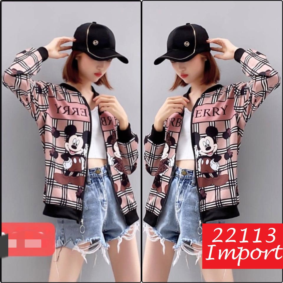 BC22113 - Jacket (Import) Bahan Suede