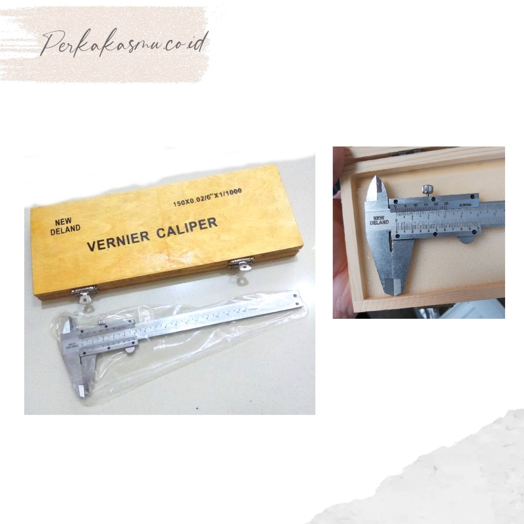 

Sketmat Box Kayu 6" / Sketmat / Jangka Sorong Stainless Steel