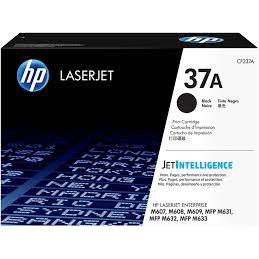 toner hp laserjet 37a black original