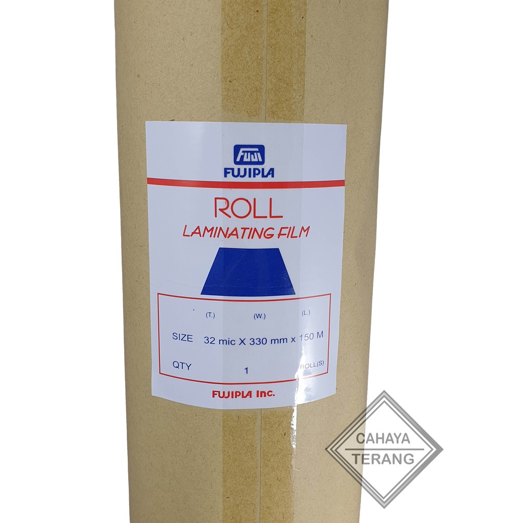 Plastik Laminating Roll Merk Fujipla Glossy Biru