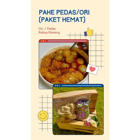 

Pahe Pedas/Ori (Paket Hemat Isi 20baso+10cuankie)