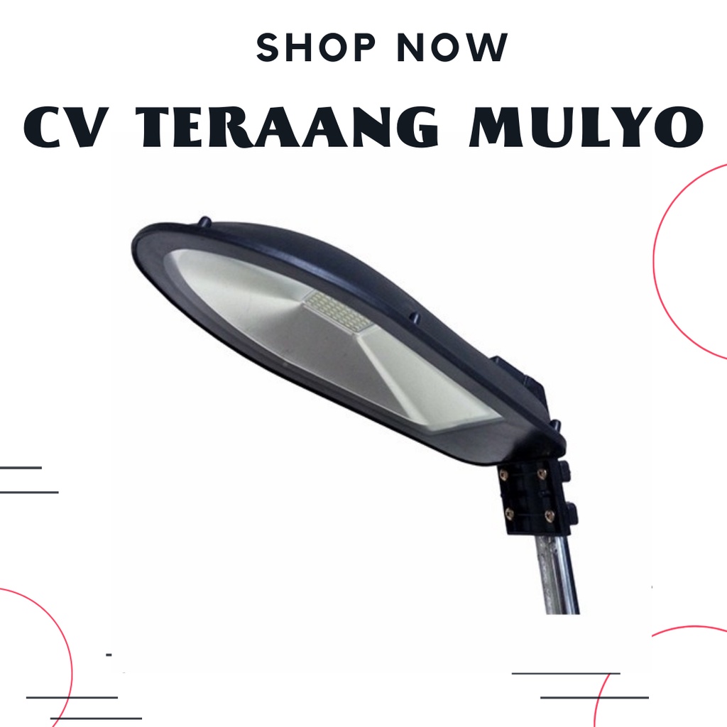 Lampu Jalan / Lampu PJU LED 20 Watt Outdoor Model Cobra Putih / Kuning SJE 20 - SLAST