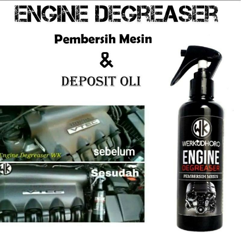 Pembersih ruang mesin mobil Engine degreaser motor tanpa air