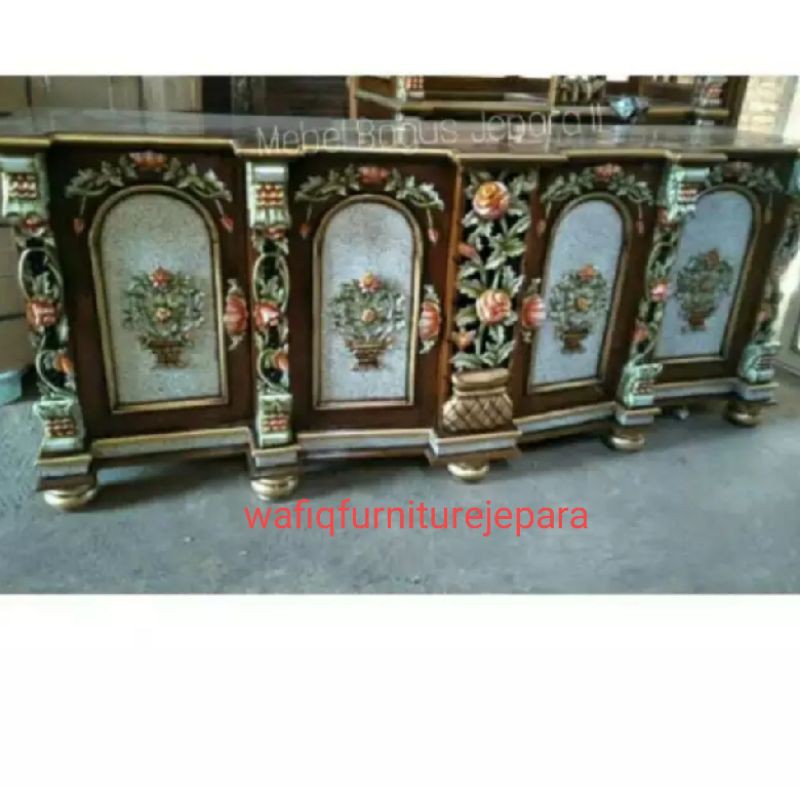 bufet TV bufet Shima kayu jati Jepara