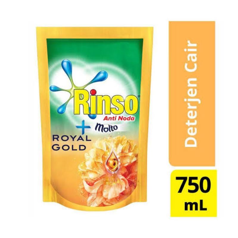 Rinso Royal Gold Deterjen Cair 625ml