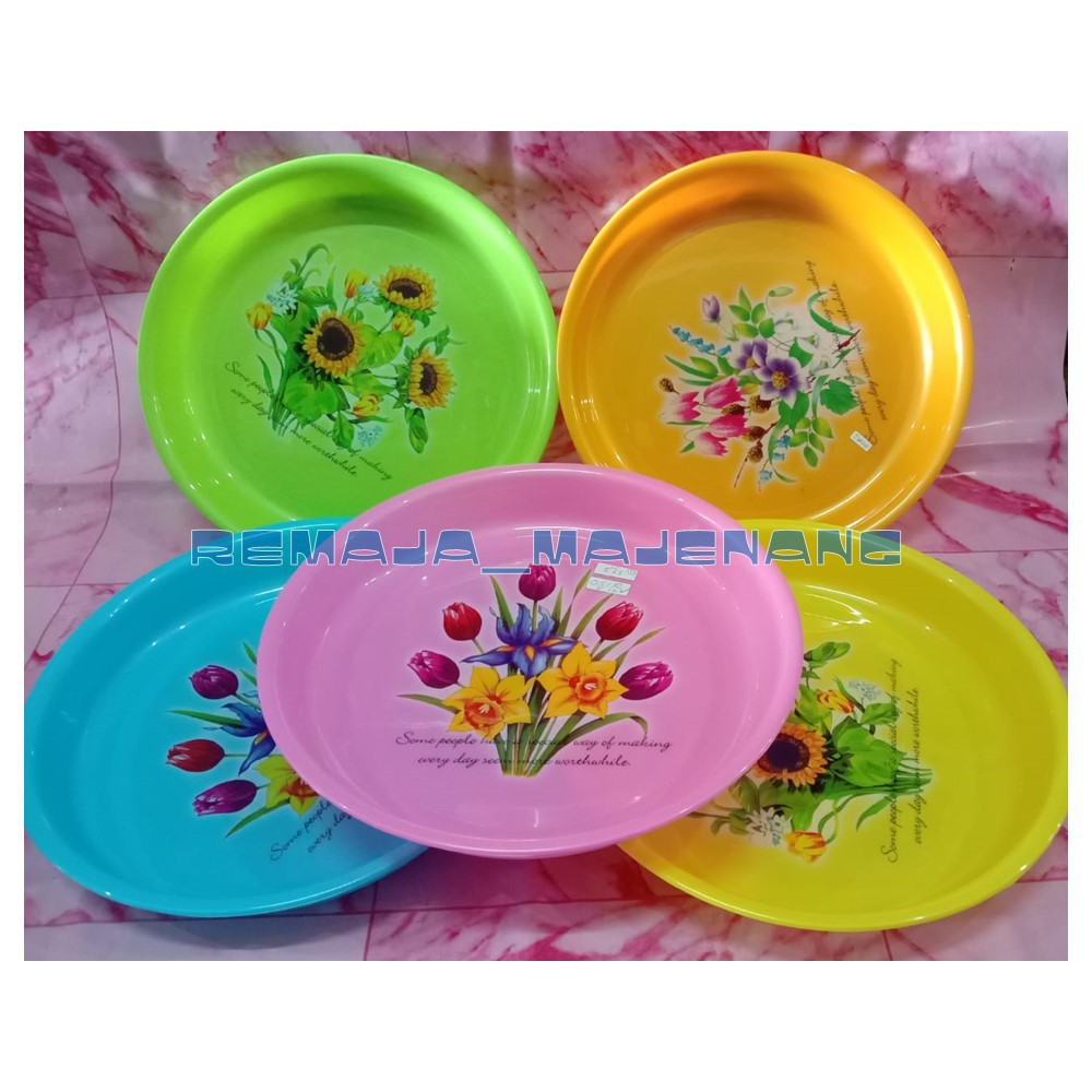 Loyang Bulat Calista Nampan Bulat Calista diameter 34 cm