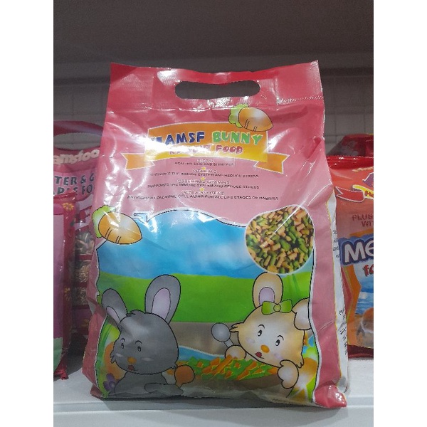Makanan Kelinci Hamsfood Bunny 1kg- makanan Kelinci Hamsfood