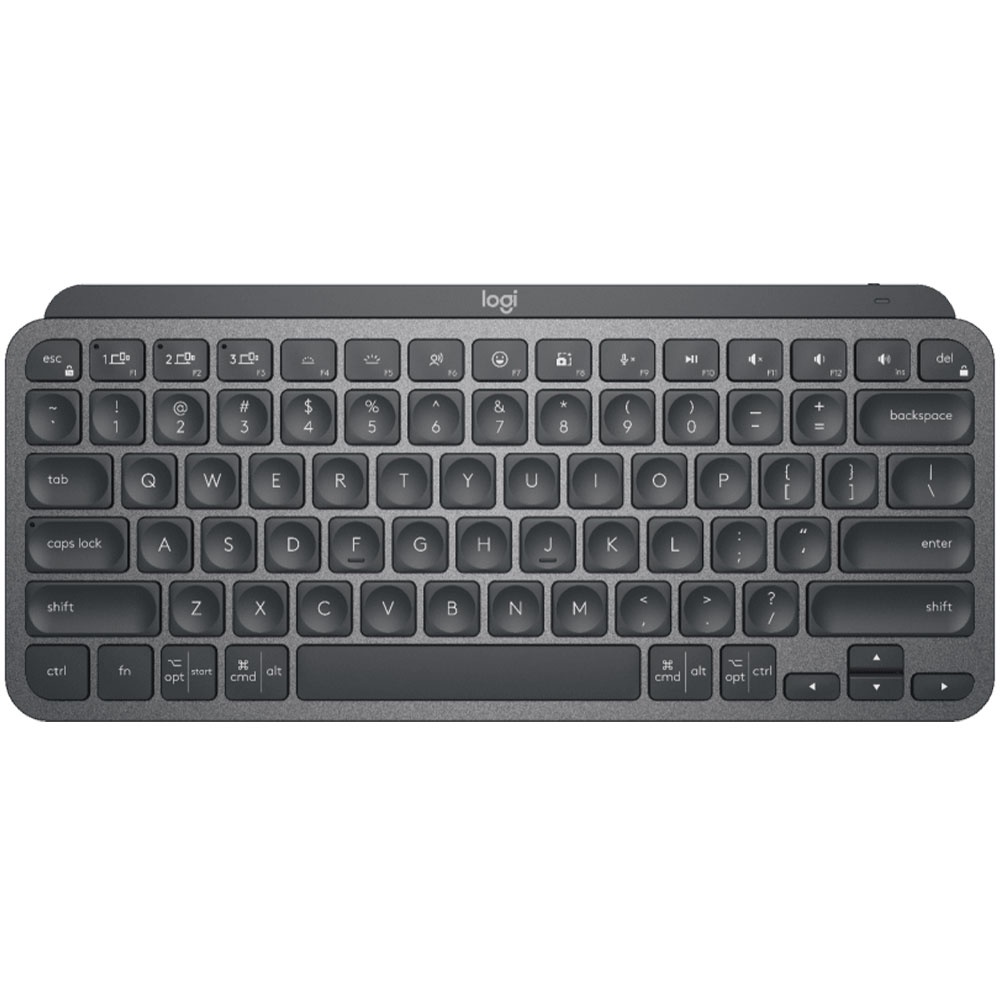 Logitech MX Keys Mini Keyboard Wireless Bluetooth Illuminated - Gray