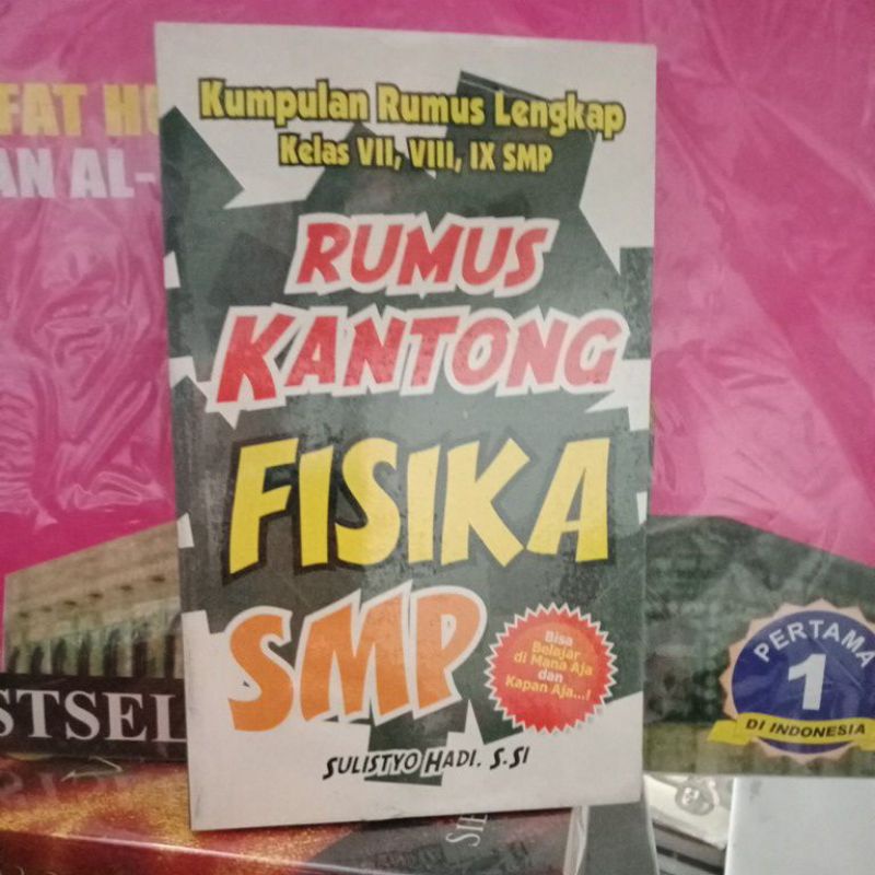 RUMUS KANTONG FISIKA SMP KELAS 7 8 9
