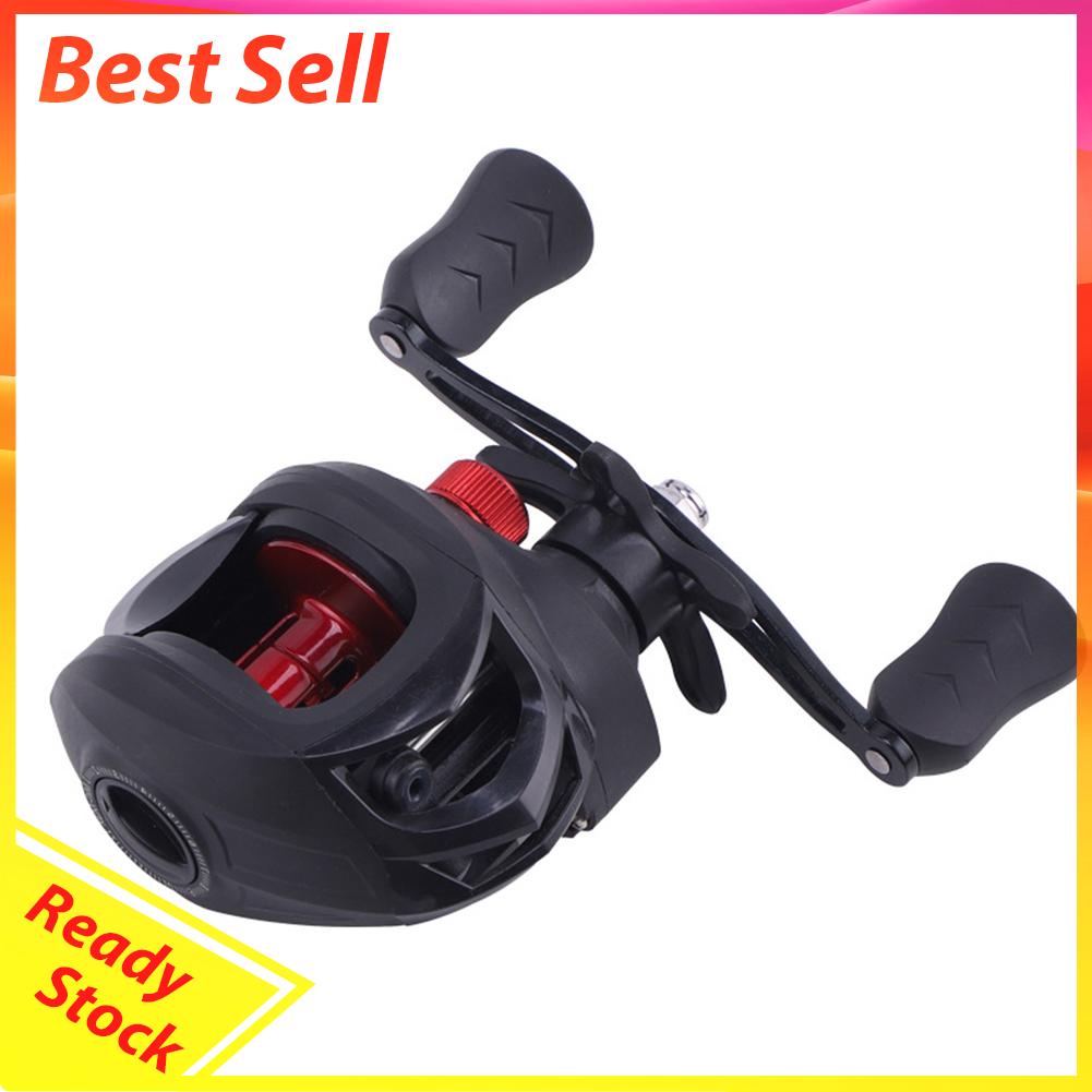 Reel Pancing Baitcasting 19 + 1BB 7.2 / 1 Kecepatan Rasio 8kg Max Drag Untuk Air Laut