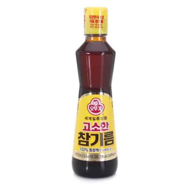 

Minyak Wijen Korea 320ml / Ottogi Sasame Oil