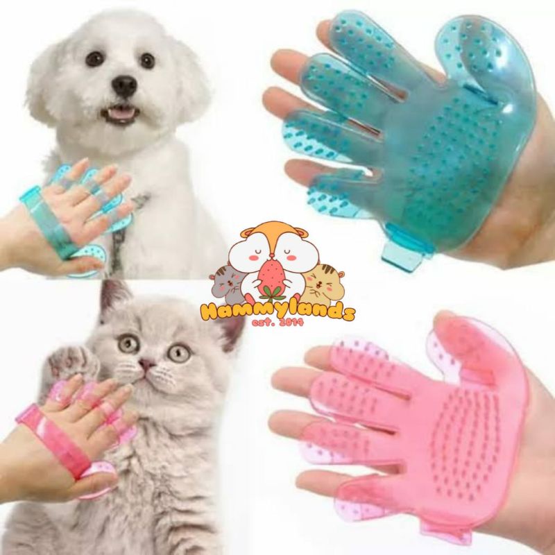 HAMMYLANDS - SISIR GROOMING BENTUK TANGAN SISIR GROOMING ANJING SISIR GROOMING KUCING