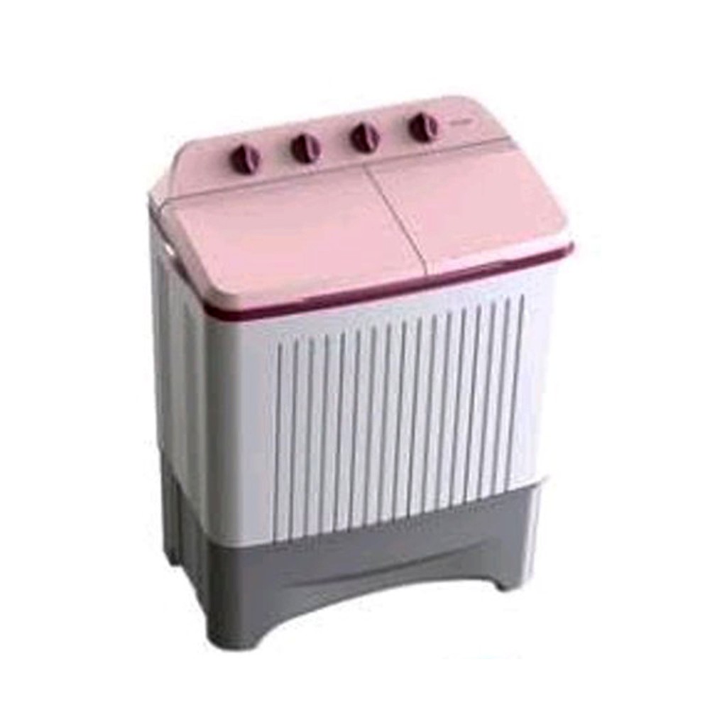 POLYTRON PWM 7366 HP / PINK / MESIN CUCI 7 KG / PWM7366HP