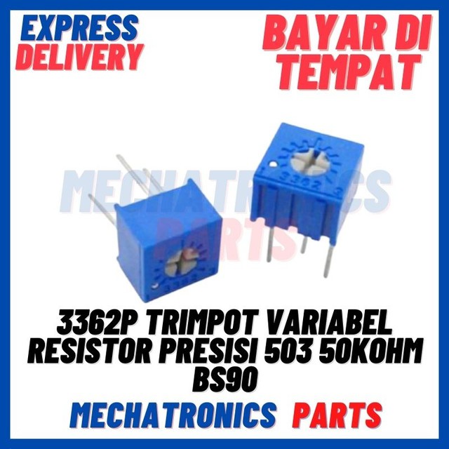 [PAS-9398] 3362P TRIMPOT VARIABEL RESISTOR PRESISI 503 50KOHM BS90