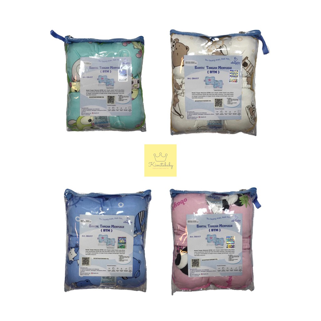 OBAYITO| Bantal Tangan Menyusui, Bantal bayi, BTM, Bantal Tangan