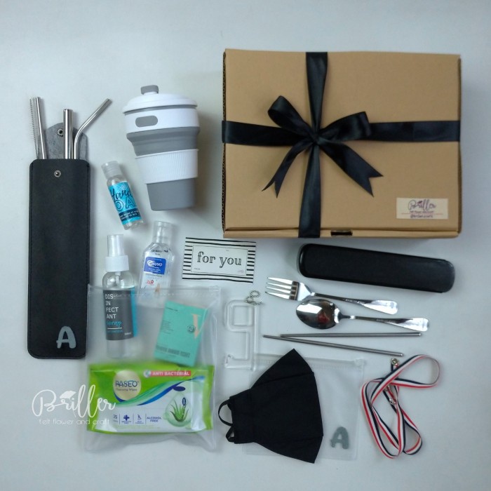 

New Normal Kit/Back to Normal Hampers - Graduation/Birthday Gift - Biru - BARU