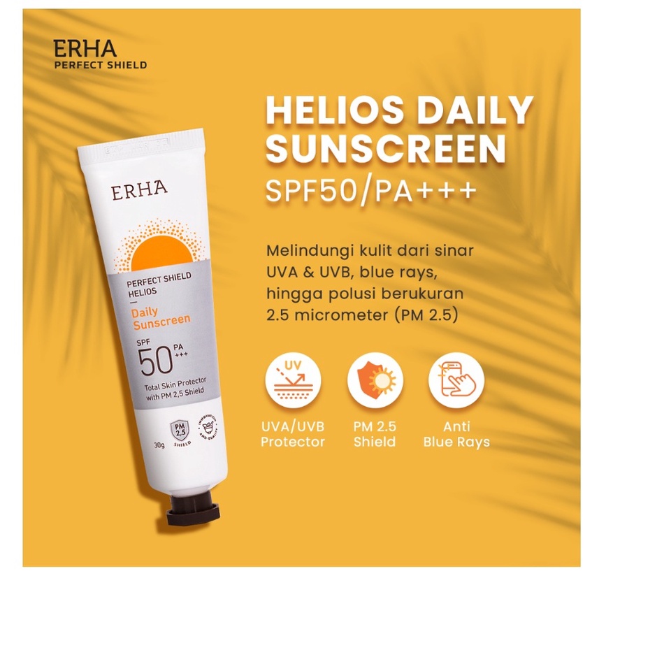 CS- ERHA Perfect Shield Helios SPF50/PA+++ 30g - Daily Sunscreen