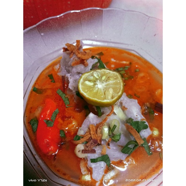 

bakso ikan kriwil sedang isi 2