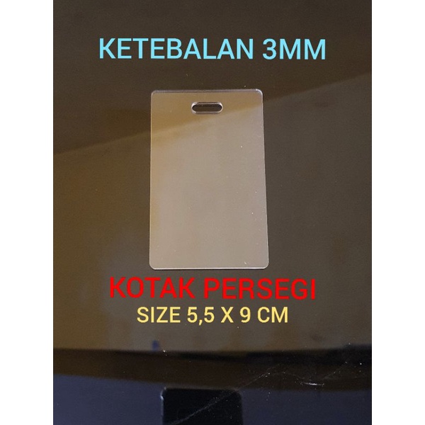 MURAH POTONGAN AKRILIK CUSTOM 5,5x9 cm