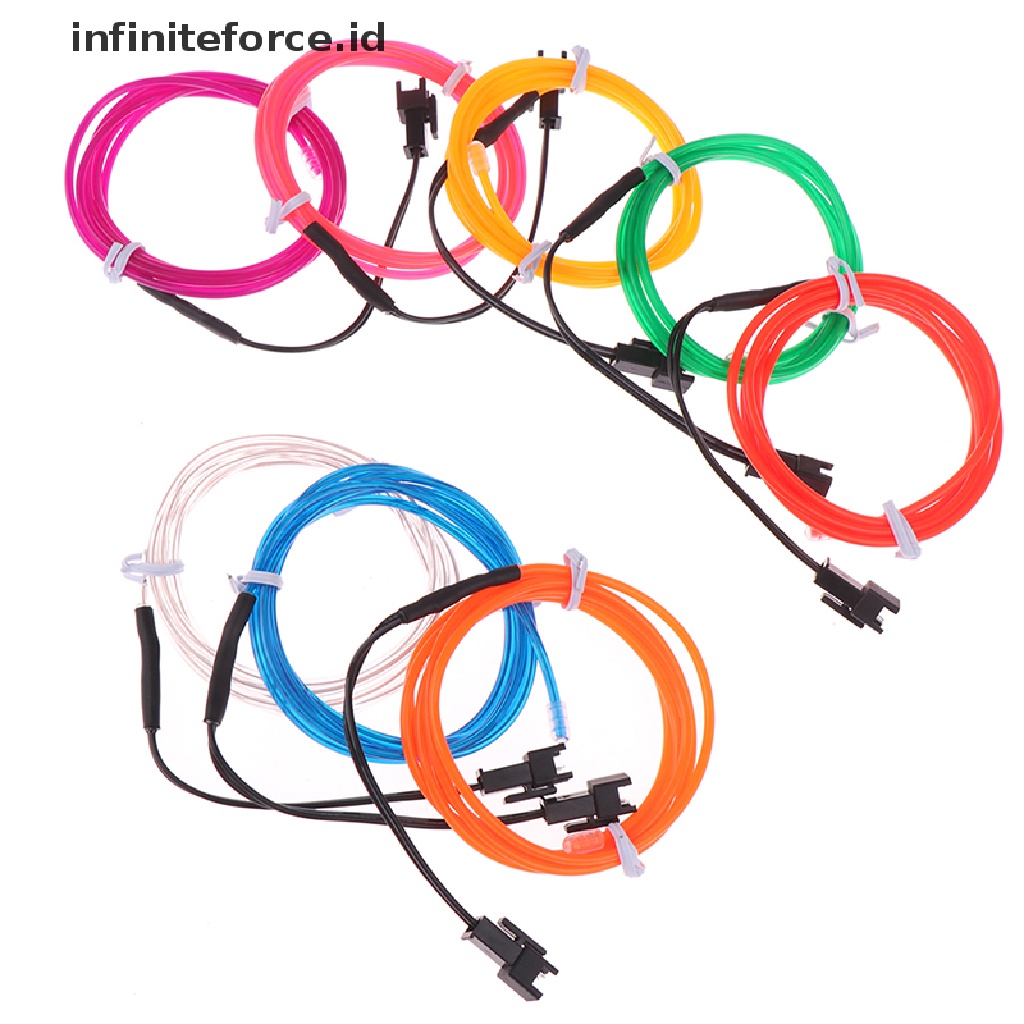 Infiniteforce.id Lampu Neon Led Fleksibel Panjang 1m Untuk Pesta Dansa