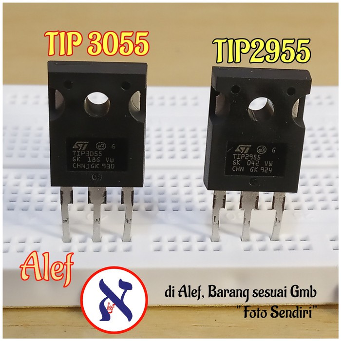transistor TIP2955 TIP3055 satu set 2955 tip 3055 ST mosfet v1