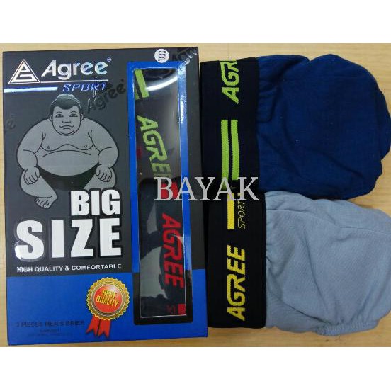 Kualitas Terbaik Celana dalam big size AGREE sport, celana dalam pria big size/jumbo BARANG BAGUS