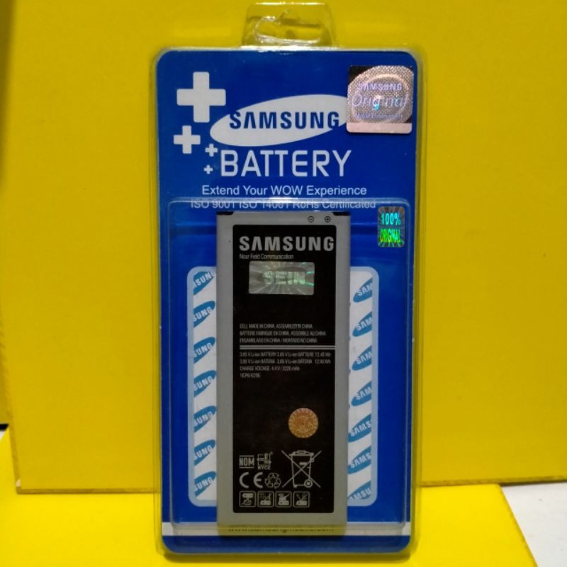 BATRE BATERAI BATTERY HANDPHONE SAMSUNG GALAXY NOTE 4 / N910 ORIGINAL SEIN EB-BN910BBE BATU HP NOTE4