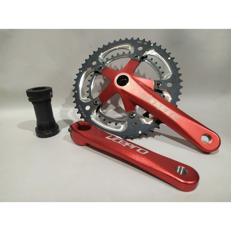 CRANK DOUBLE LITEPRO 39-53T