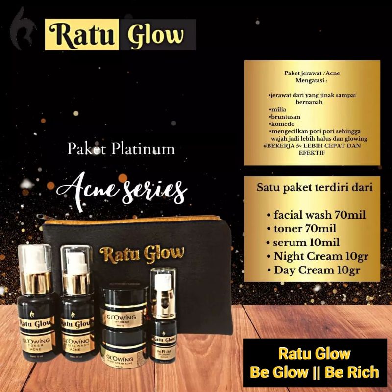 RATU GLOW SKINCARE PLATINUM ACNE