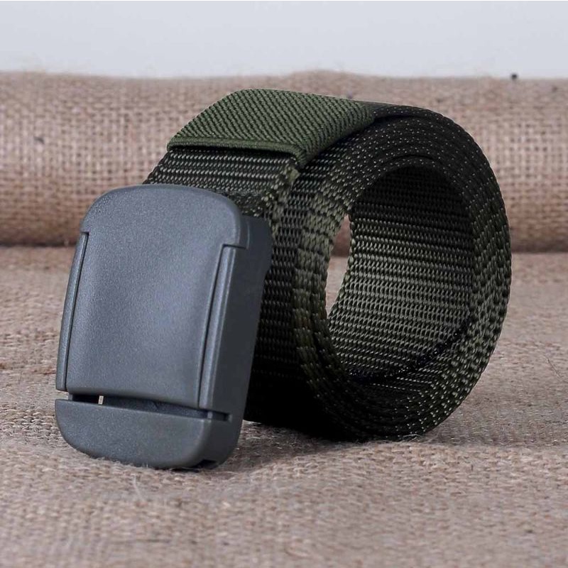 8 Varian - Ikat Pinggang Pria Sabuk Belt Terbaru Bahan Nylon Original