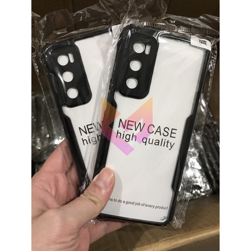 Case Vivo V20 SE | v20se Spigen Fusion TPU Premium Casing Soft Case Bening Bahan Akrilik Premium