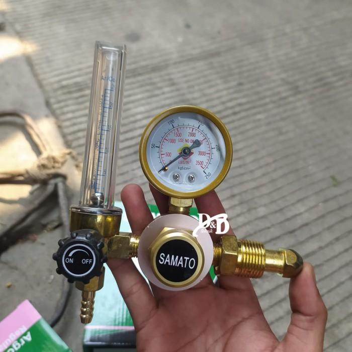 Regulator Regulator Argon Tabung Oksigen Samato Tabung Las(Dnd)