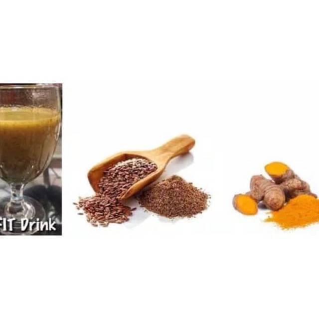 

OLFIT ( Optimal Health) Makanan Minuman Kesehatan Flaxseed kunyit lada hitam