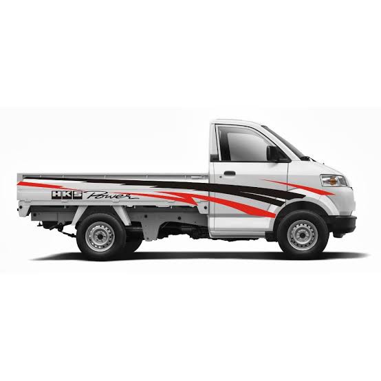 Stiker mobil pick up Suzuki APV luxury promo stiker cutting mobil pick up Suzuki