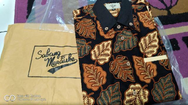 Kemeja Batik Waingapu Lengan Panjang - Sabang To Merauke
