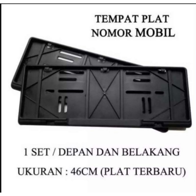 cover play nomor tatakan plat nomor mobil AVANZA RUSH JAZZ XPANDER