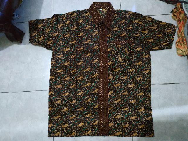 New Arrival Distro Batik Pria Bordir Sogan Hrb026 Batikaf Notoarto Batik Ipnu-ippnu Hem Pria Bel