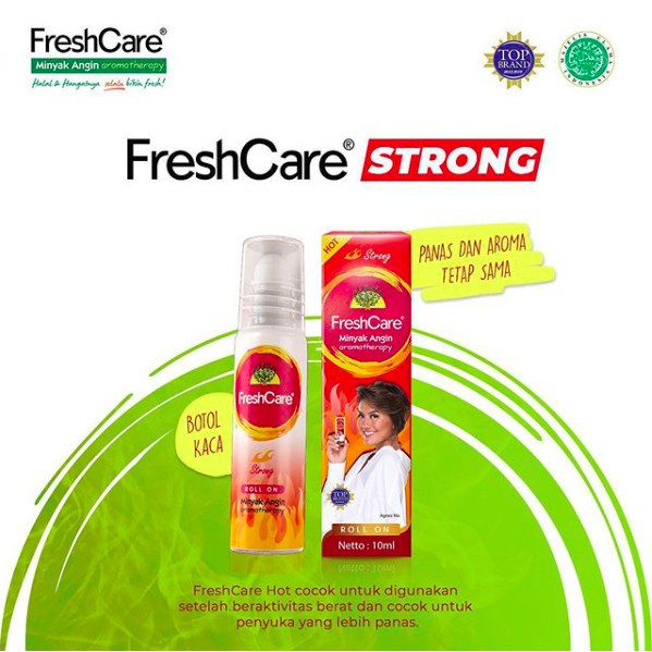 FRESHCARE | Roll on / Patch Minyak Angin Telon Aromaterapi Fresh Care 10ml Eucalyptus