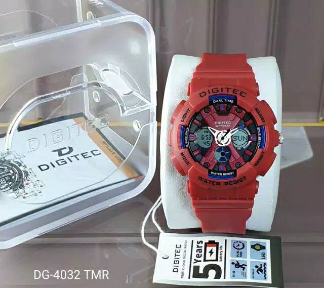 JAM TANGAN WANITA/CEWEK SPORTY DIGITEC 4032 ORIGINAL WATER RESIST