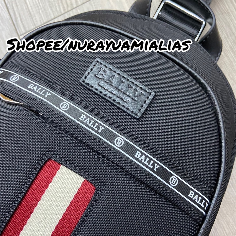 Tas selempang pria bally import mirror tas slempang pria branded
