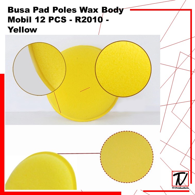 Busa Pad Poles Wax Body Mobil Motor /busa waxing / applicator pad 10cm